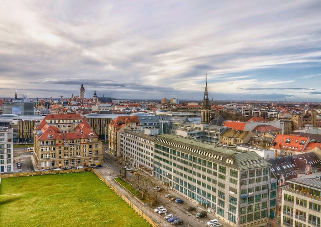 Blick über Leipzig - Bild von Thomas Wolter auf Pixabay