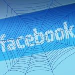 Facebook-Wurm mit Profilbildern