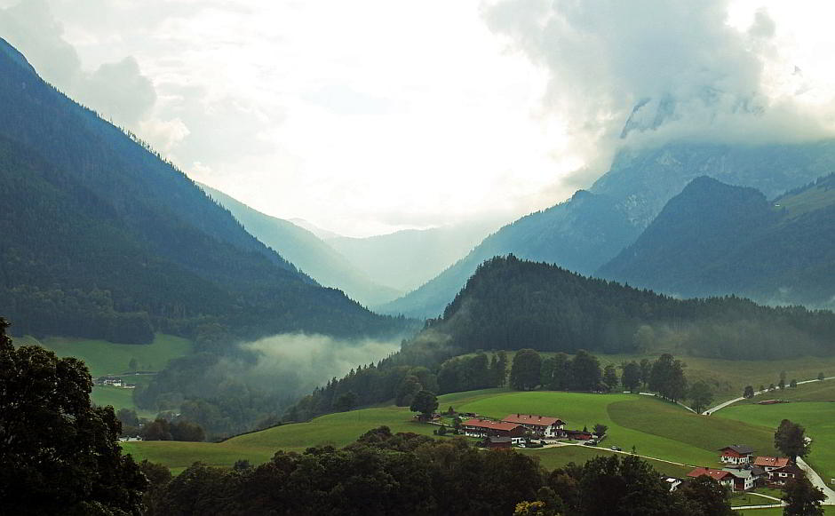 Bayrische Landschaft bei Ramsau, Oberbayern - Bild von Manfred Antranias Zimmer auf Pixabay