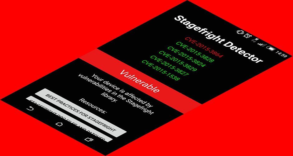 Stagefright Detector meldet Sicherheitslücke