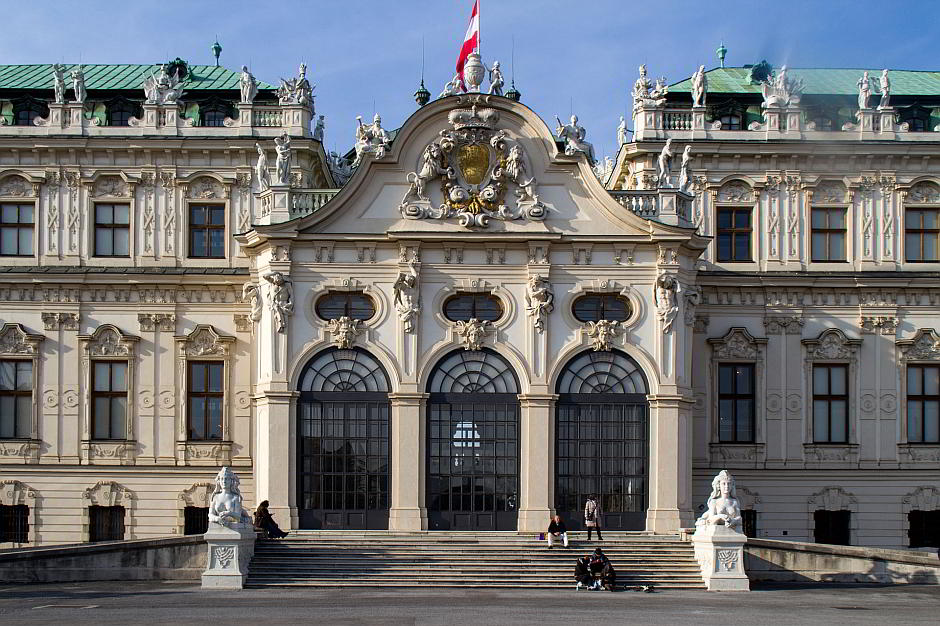 Das Belvedere in Wien - Bild von andreas N auf Pixabay