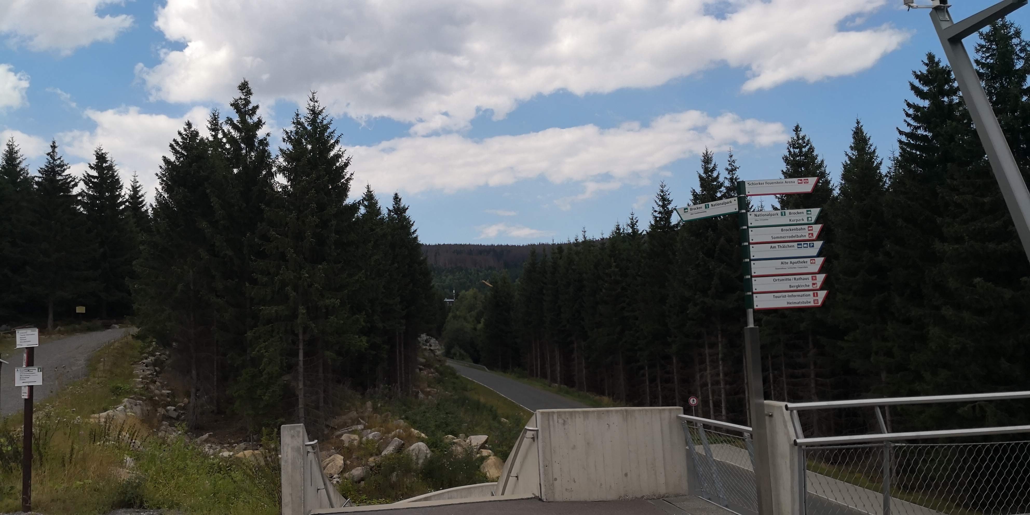 Harz: Landschaft bei Schierke