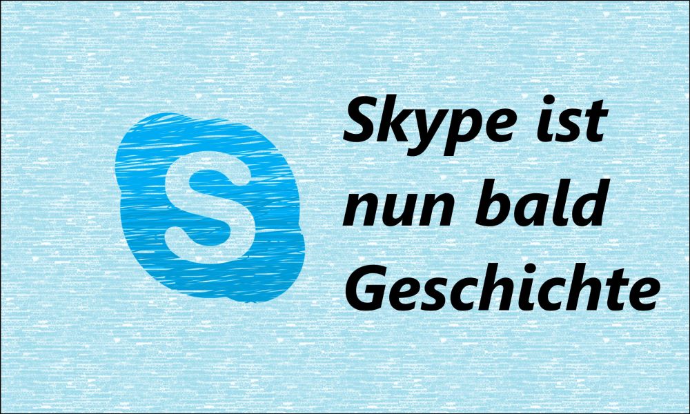 Skype ist nun bald Geschichte - Skype Logo